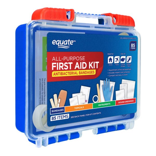 Equate On-the-Go First Aid Kit - 85 Pieces - Image 2