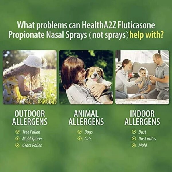HealthA2Z Fluticasone Propionate Nasal Spray - Image 2