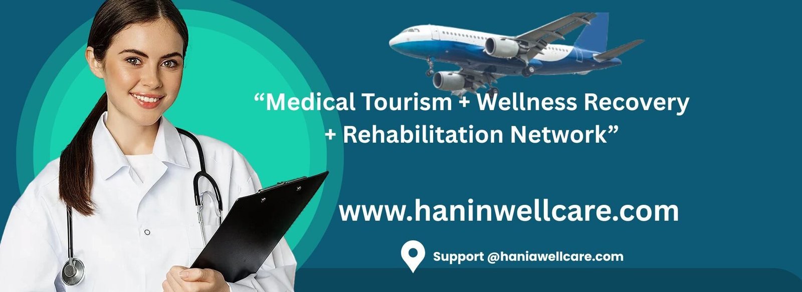Teal White and Dark Blue Modern Health Care Presentation (9)